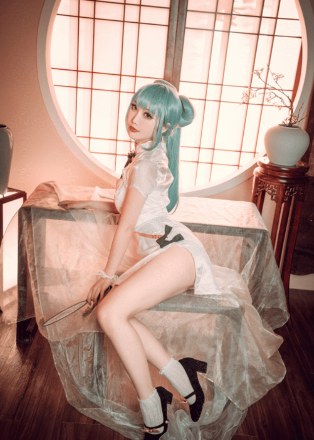 面饼仙儿-初音旗袍[28P/508MB]