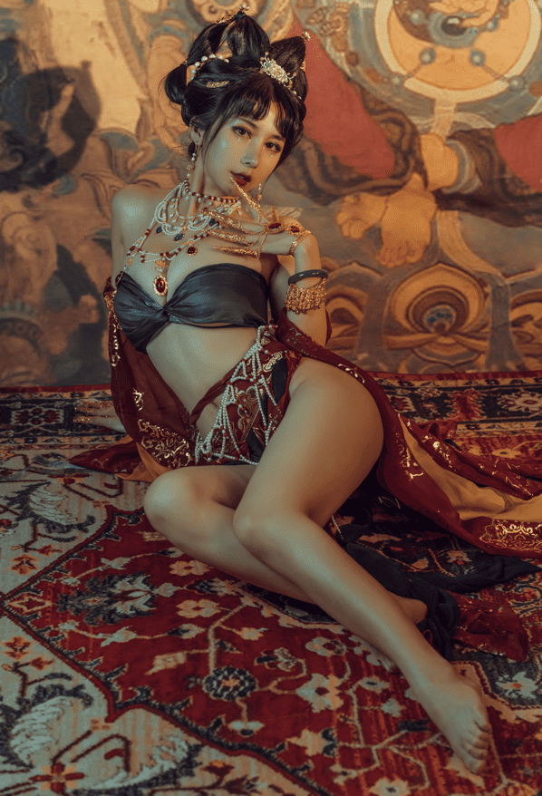 Genji云溪溪–奶桃 敦煌 [45P-505MB]