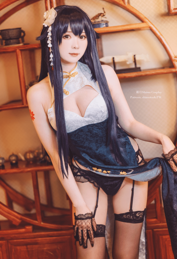 霜月shimo–碧蓝航线 吾妻旗袍 [12P1V-338MB]