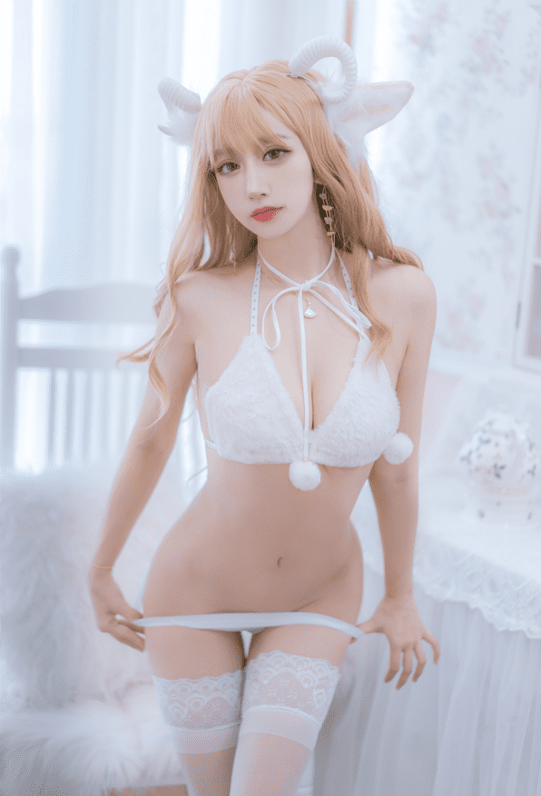 过期米线线喵–126 cosplay 小羊咩 生日限定[69P-91M]