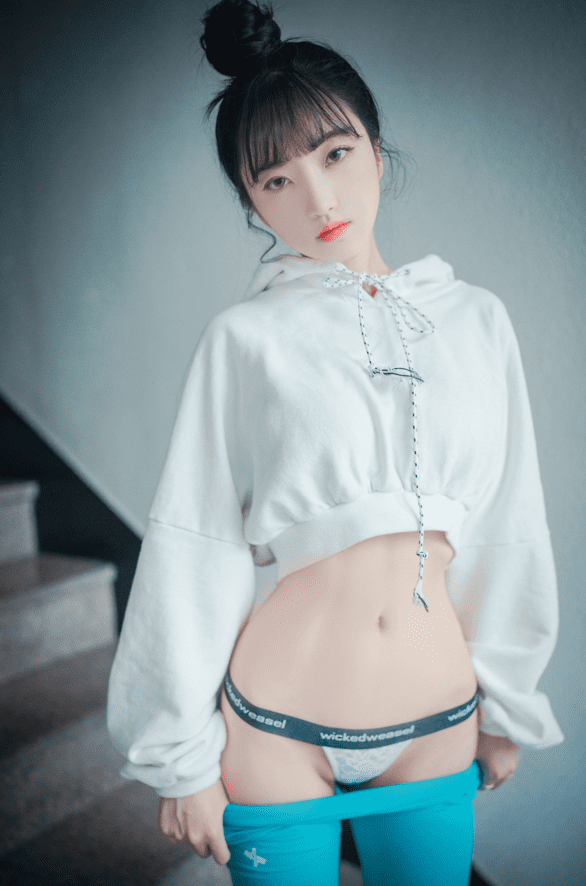 韩国妹子Hanari(하나리) – NO.03 [DJAWA] Loose and Tight Cool Mint [85P-2.63GB]