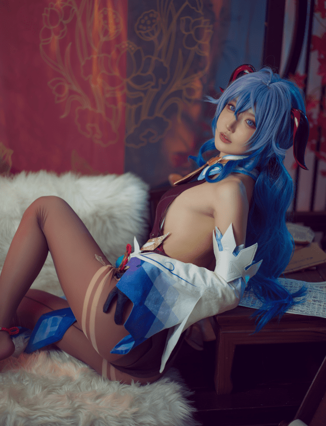 阿包也是兔娘–NO.040 11月舰长《原神甘雨》[30P-374MB]