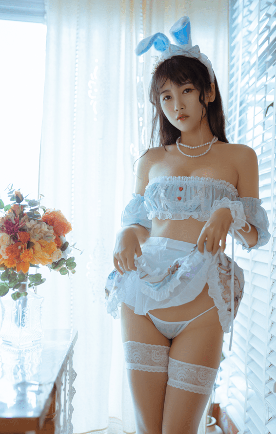 不呆猫–NO.025兔子女友 [55P-493MB]