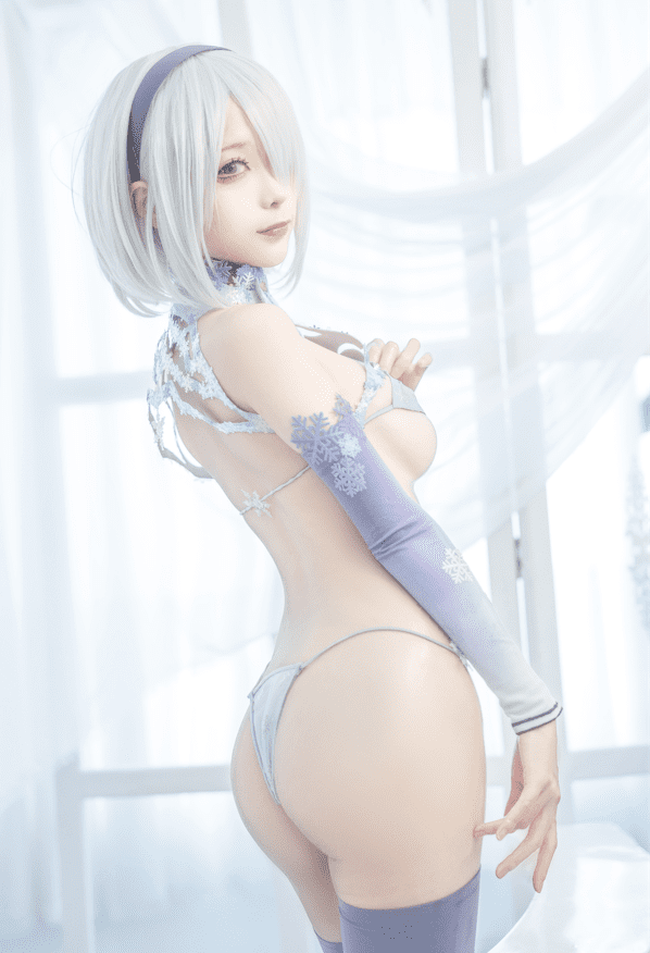 蠢沫沫–NO.147 2B-冰雪 [35P-301MB]