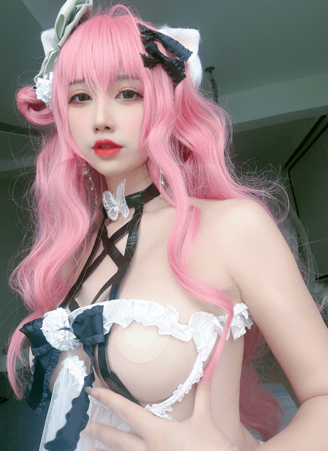 九曲Jean–NO.111 粉发妹妹 (正片+自拍) [46P-278MB]