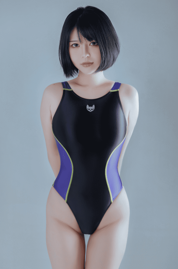 半半子 – NO.53 竞泳 [36P-64MB]