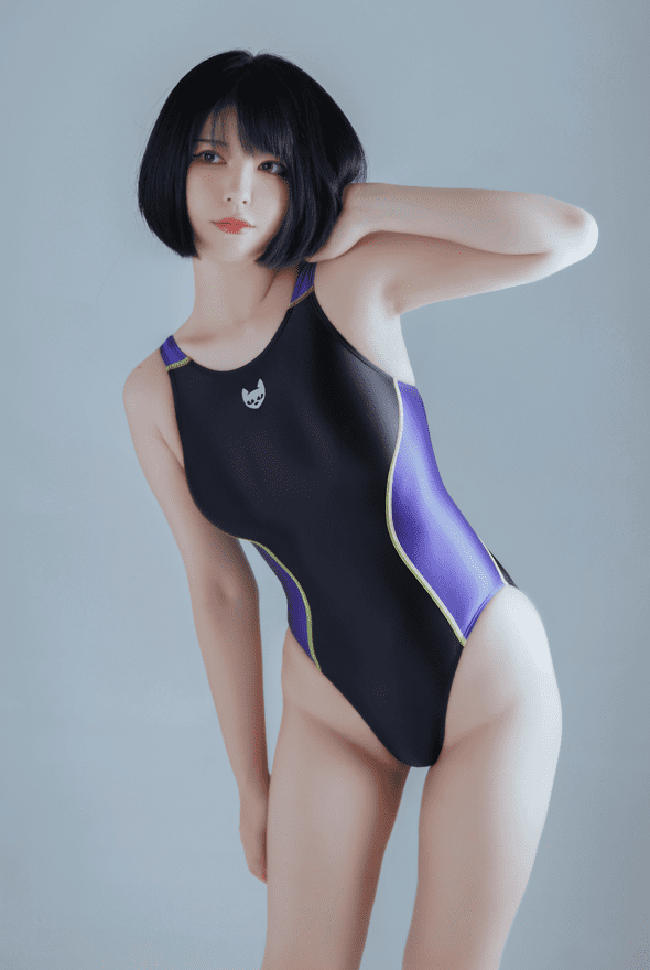 半半子 – NO.53 竞泳 [36P-64MB]