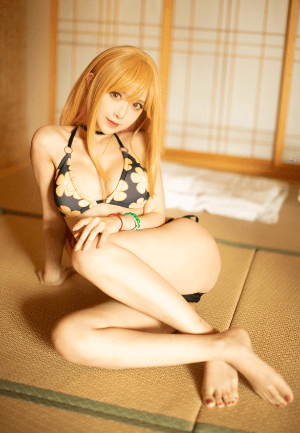 Shika小鹿鹿 – NO.084 喜多川海梦泳装 [42P-321MB]