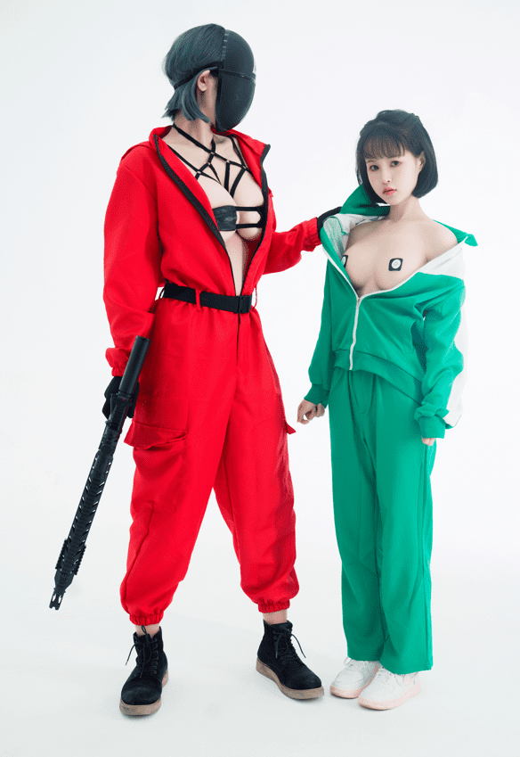 晕崽Zz – NO.017 鱿鱼游戏 [54P1V-857MB]