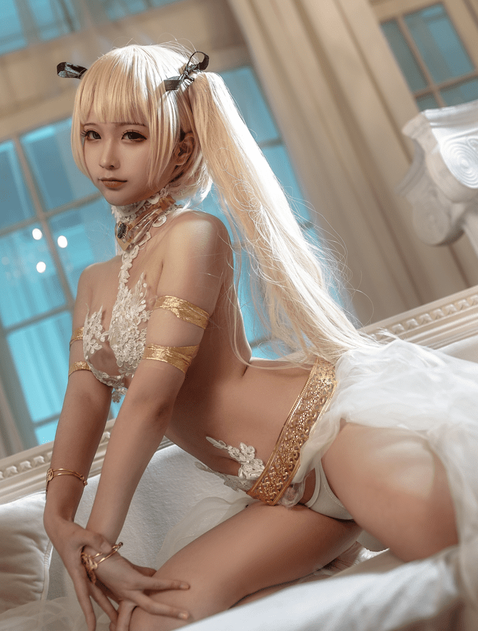 蠢沫沫 – NO.164 沫沫真爱版 玛丽罗斯礼服[47P-572MB]