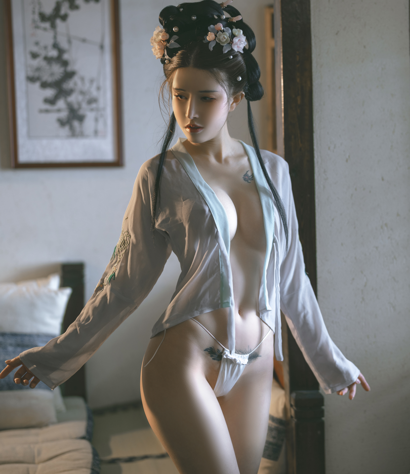 【抢鲜】鹿八岁baby – X铁手叫兽 汉服 [58P1V-2.93GB]