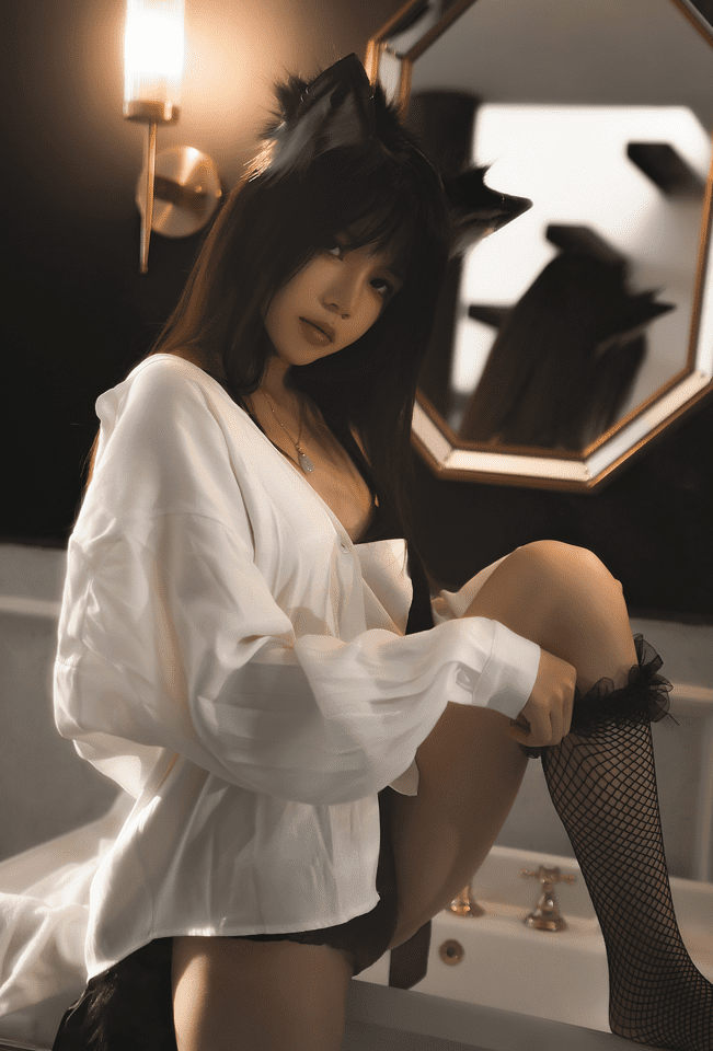 桜桃喵 – NO.123 狼来了02[43P-1.14GB]