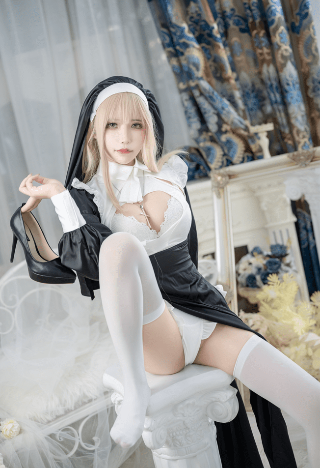 抱走莫子AA – NO.49 生日特辑 – 修女[75P11V-1.63GB]