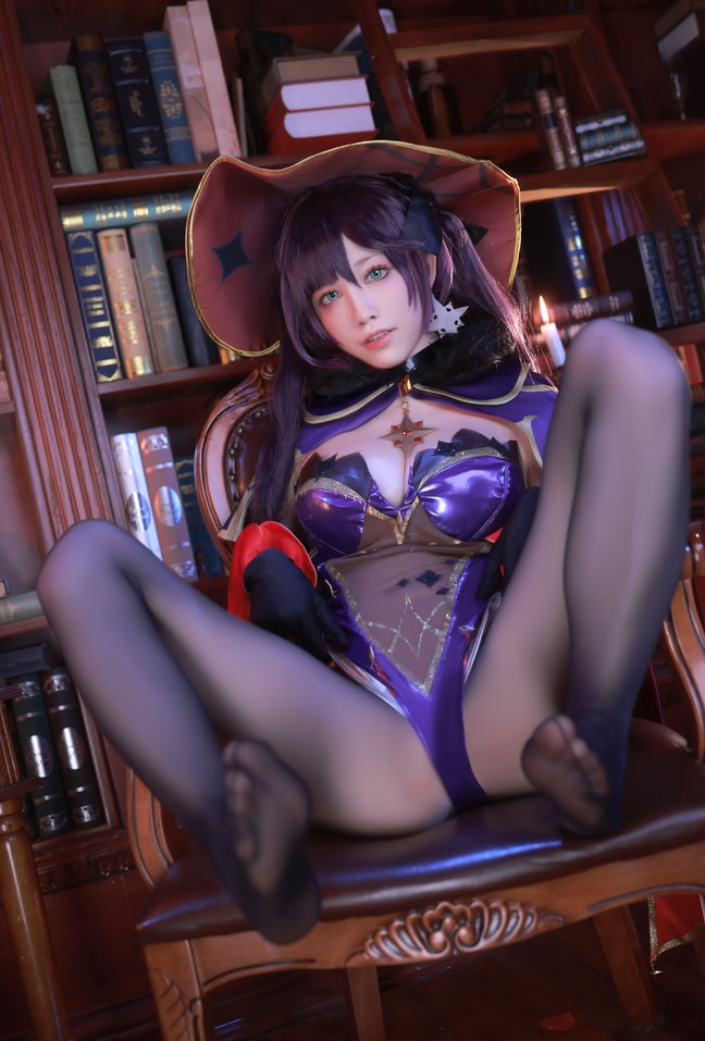 水淼aqua – NO.122 原神 莫娜[75P-89MB]