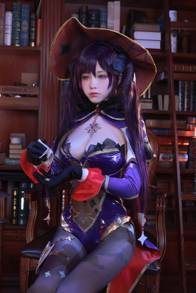 水淼aqua – NO.122 原神 莫娜[75P-89MB]