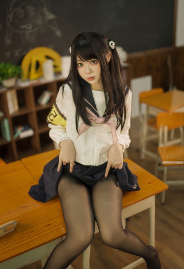 安食AJIKI – NO.01 风纪委员[50P-666MB]