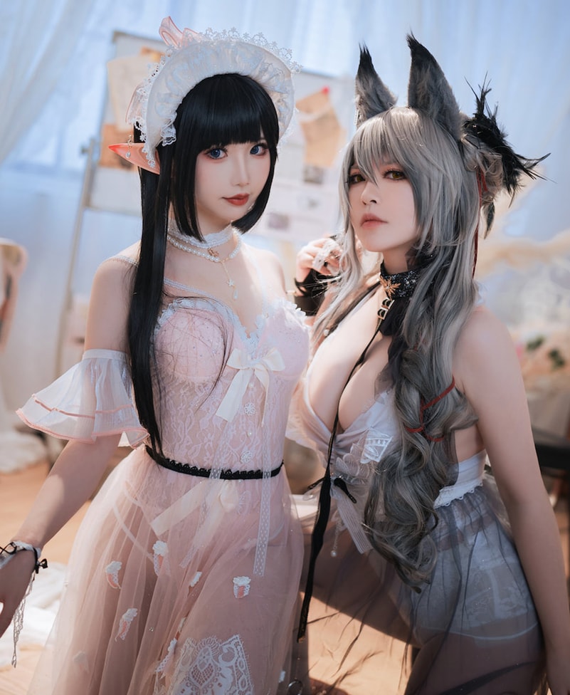 面饼仙儿 – NO.118 &半半子 Arknights 黑x森蚺バレエ[56P-483MB]