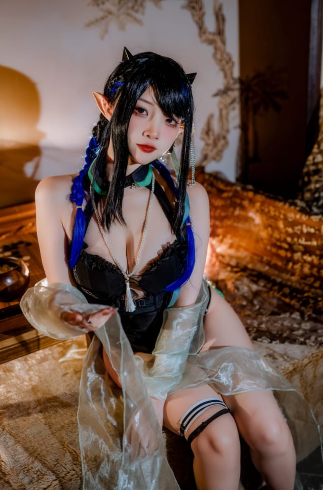 二佐Nisa – NO.176 《泰拉夏日纪事》方舟夜半泳装[32P-579M]