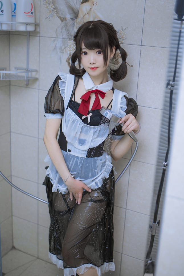 羽天shine – 黑色女仆[36P-133M]