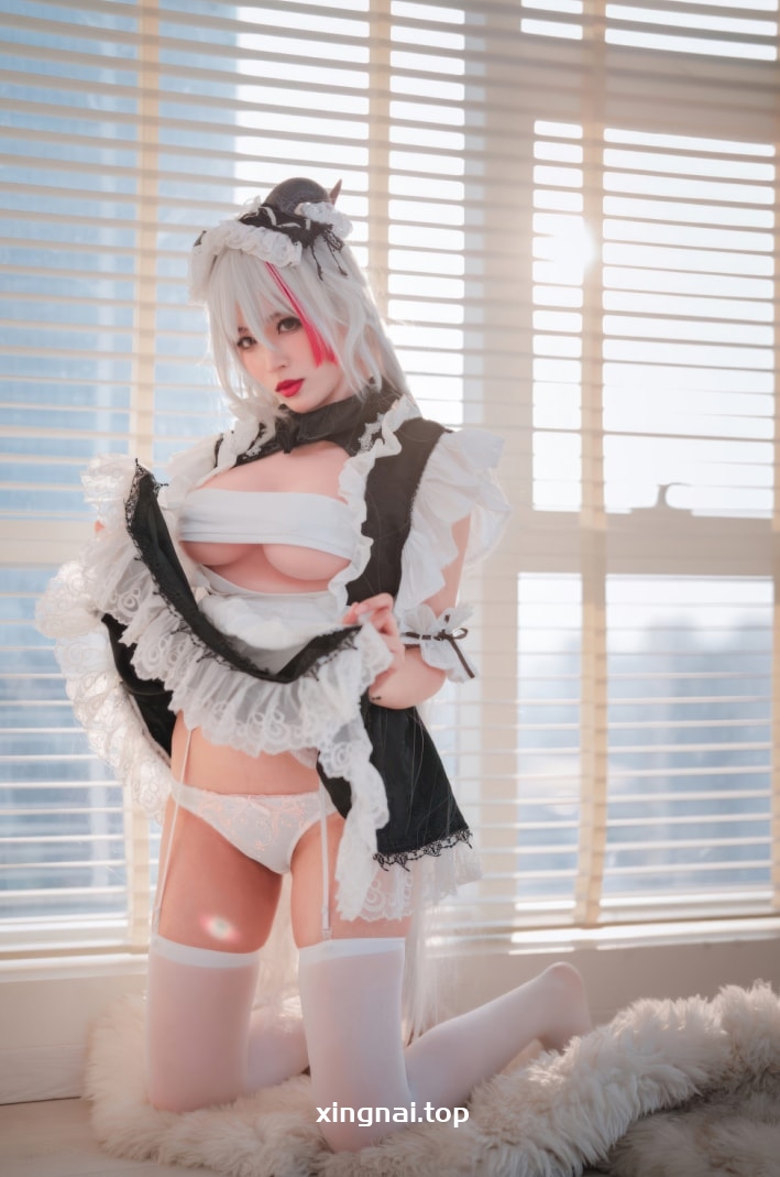 轩萧学姐 NO.050 碧蓝航线 埃吉尔女仆[66P-402M]