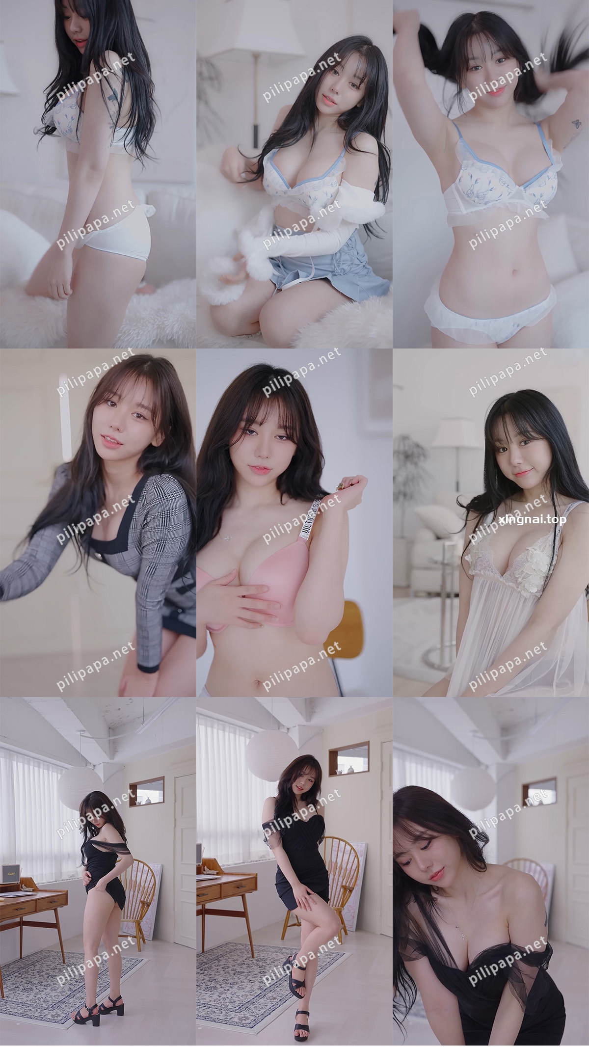 [写真]lookbook时装秀Judy女友造型性感内衣拍摄[4v/1.4G]