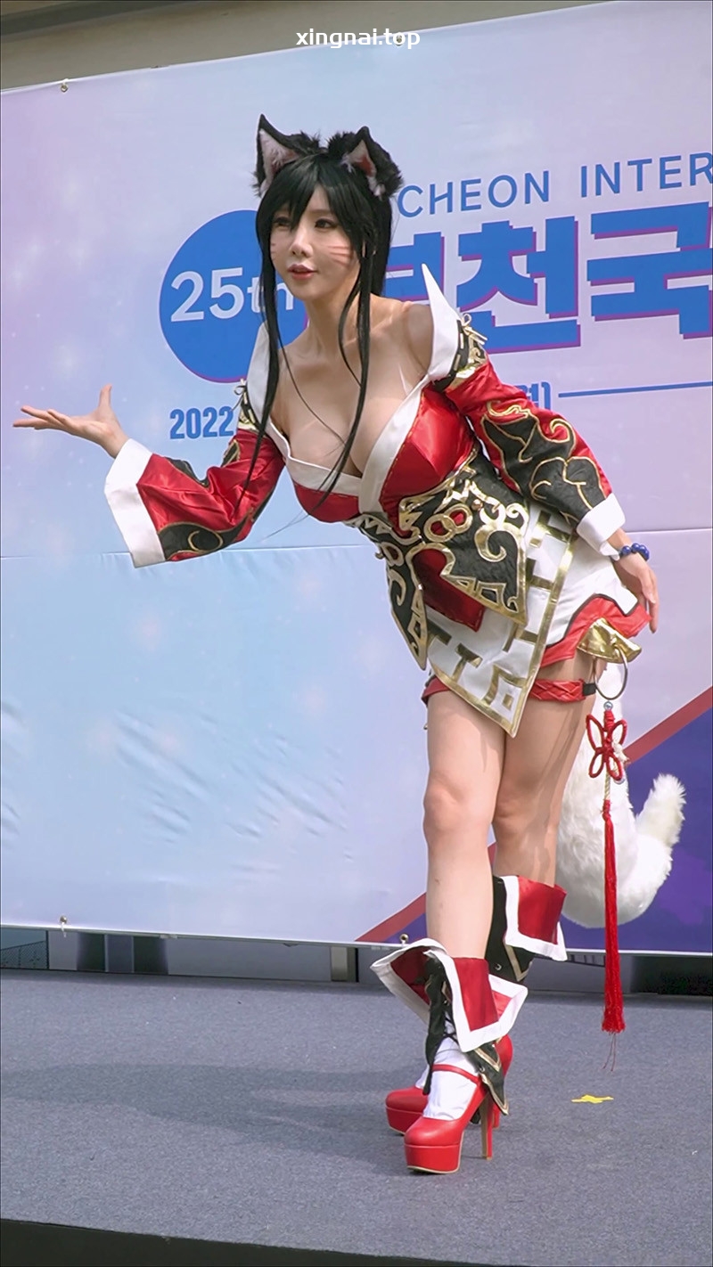 [展会]2022年富川国际漫画节宋珠儿SongJooA Cosplay LOL九尾妖狐