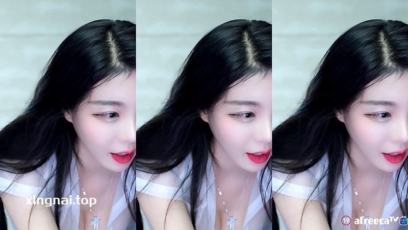 [主播]AfreecaTv韩国BJ阿丽莎低胸吊带袜抖臀热舞