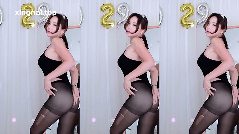 [BJ]韩国主播金瑟姬黑丝连体衣Cocaine