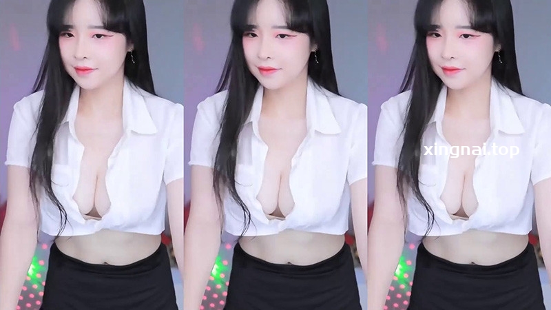 [BJ]韩国主播朵拉低胸超短裙抖胸热舞