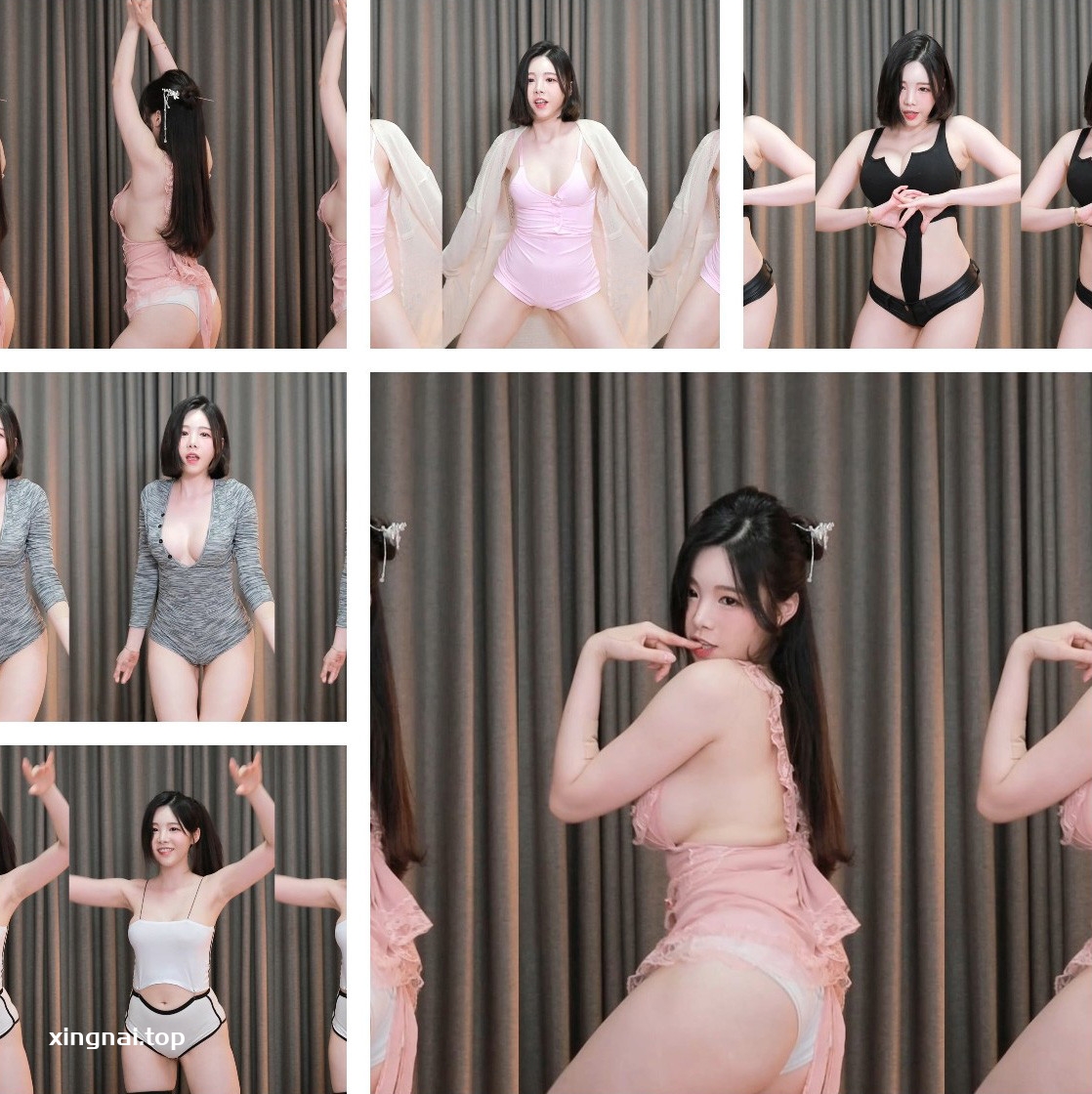 [主播]韩国主播BJ黑珍精选舞蹈合集一[210v/62G]