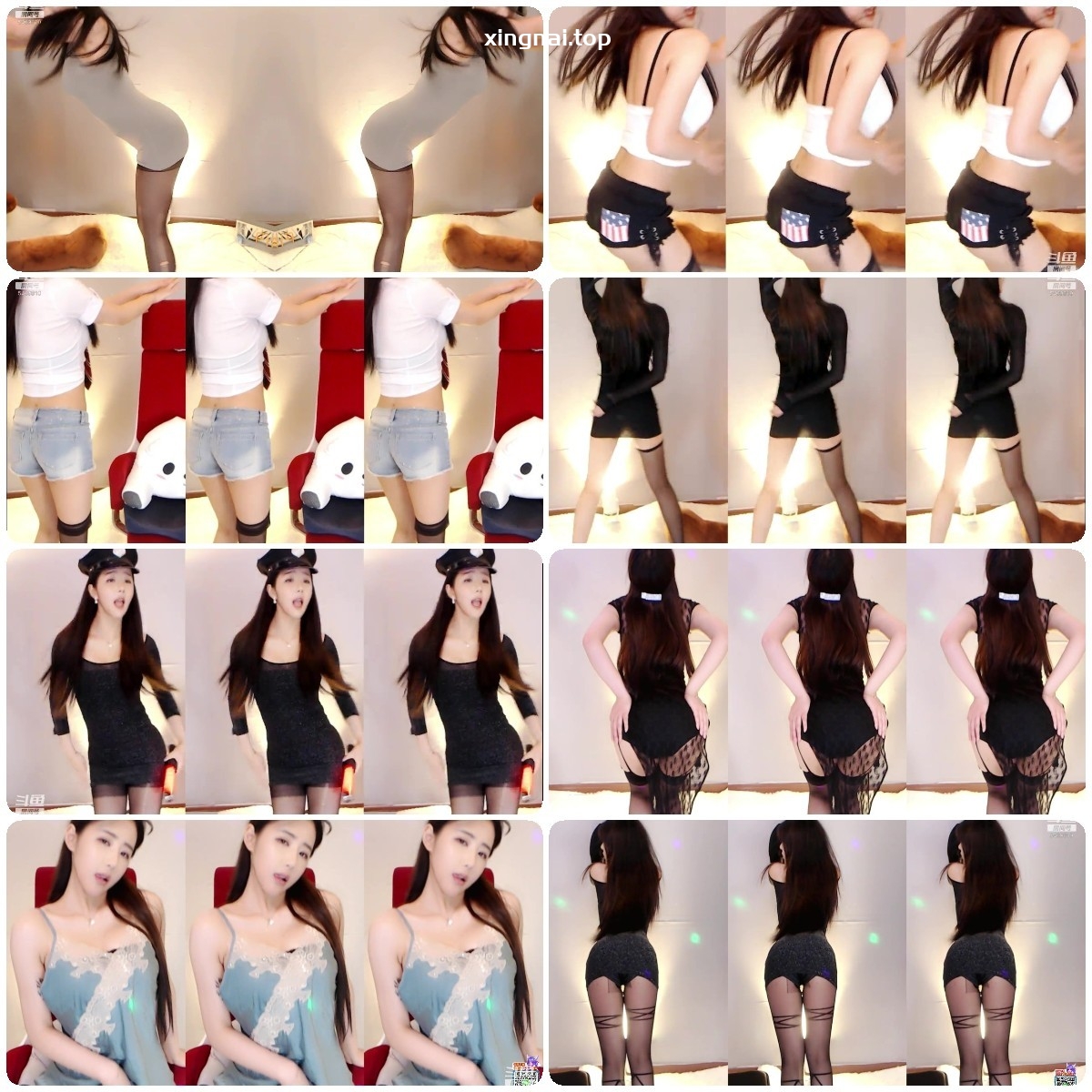 [主播]斗鱼直播乔妹eve舞蹈合集一[331v/35G]