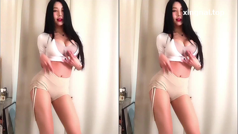 [主播]AfreecaTv韩国BJ低胸紧身裤摇摆热舞