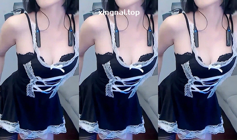 [主播]网易CC主播夏安安女仆装抖动热舞