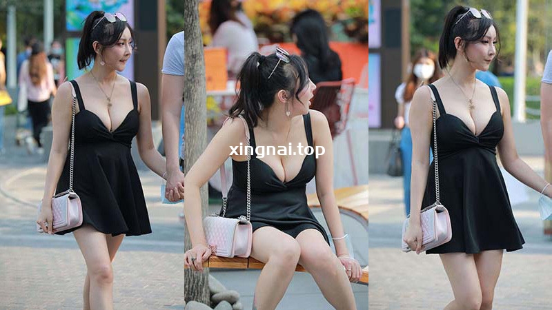 [街拍]黑色吊带[图片/视频/2G]