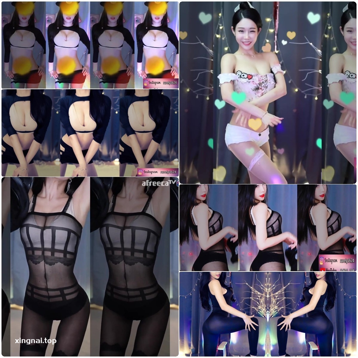 [主播]韩国BJ柳月怡精选舞蹈合集一[45v/7.8G]