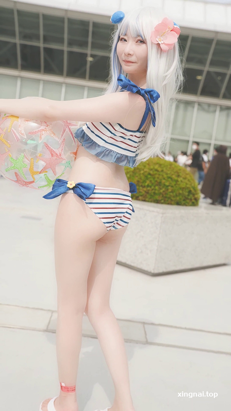 [展会]]垂直拍摄Cosplay峰会漫画Cosplayer Inari泳装