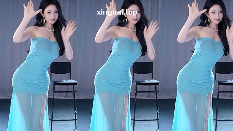 [主播]虎牙主播强徒坏空空长裙高跟擦玻璃