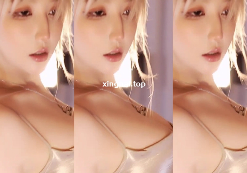 [主播]斗鱼大胸性感主播Minana呀亮色长裙热舞