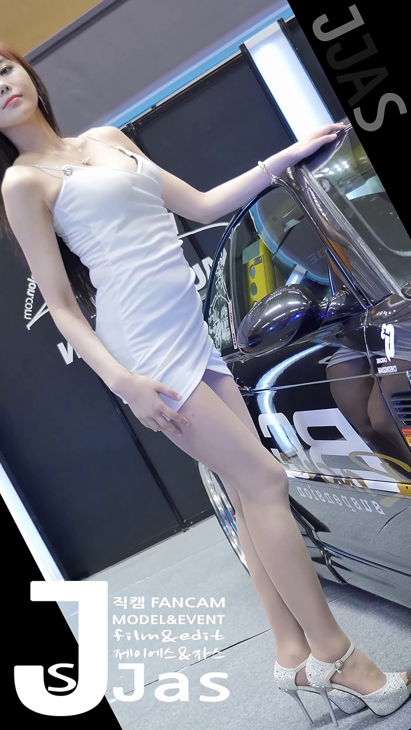 [展会]4K首尔汽车沙龙模特金柳儿Kim Ryua修长美腿