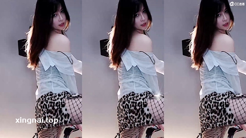 [主播]网易cc米妮Minne豹纹网袜性感热舞