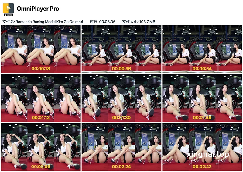 [写真]韩国超级名模金佳恩(Kim Gaon)车展高跟美腿