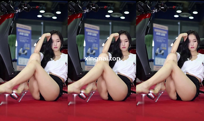 [写真]韩国超级名模金佳恩(Kim Gaon)车展高跟美腿