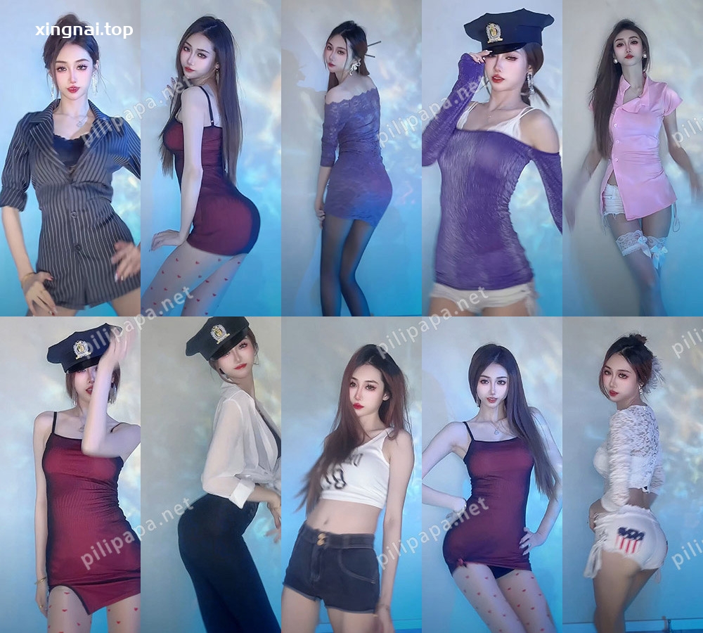 [小姐姐]快手腰腰小可可直播热舞剪辑长腿热裤顶胯[39V/5.2G]