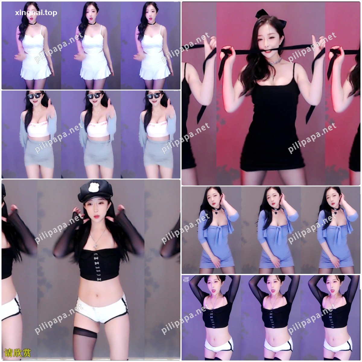 [主播]斗鱼直播曹小鸢舞蹈合集三[94v/28.5G]