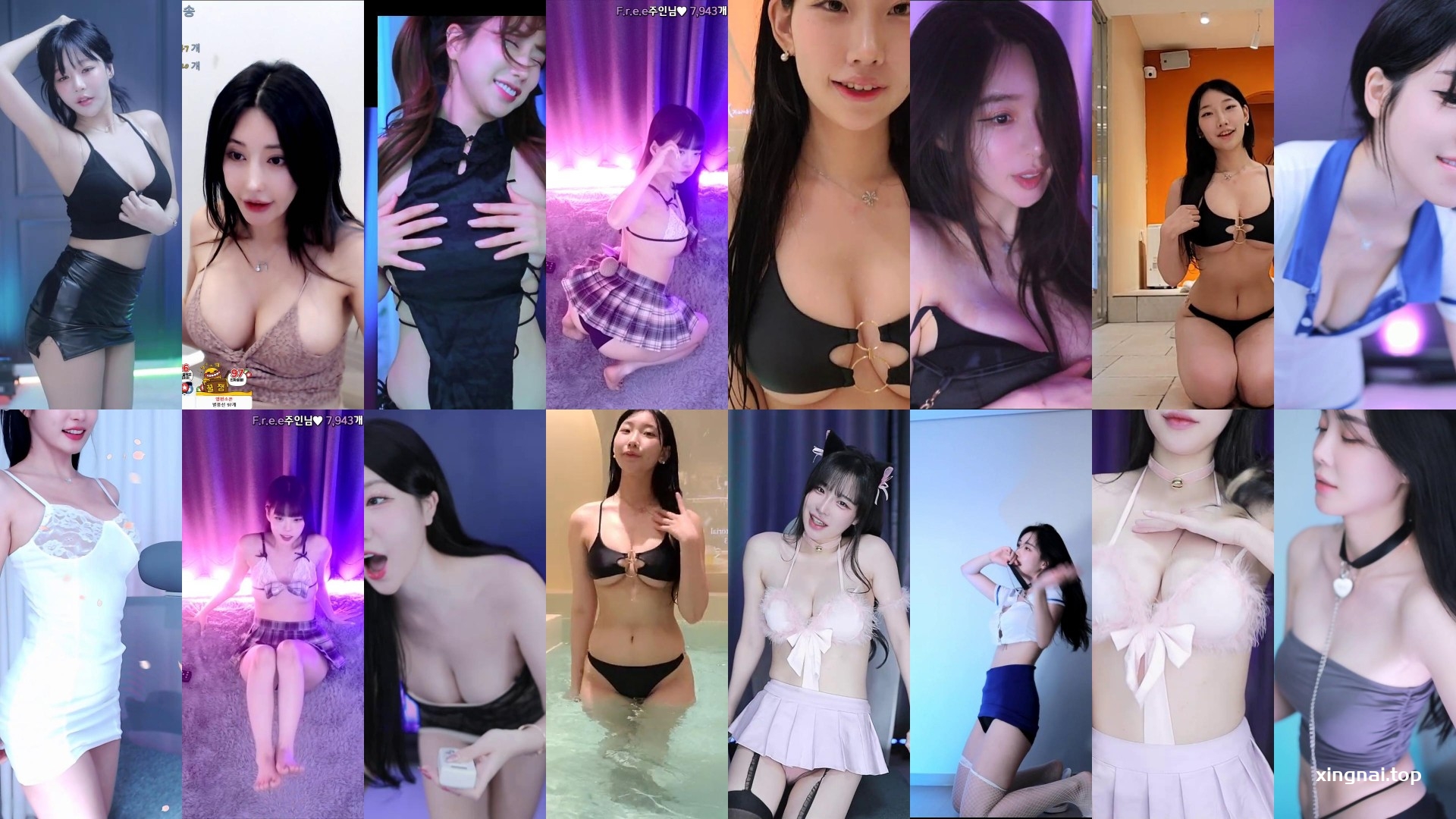 [主播]AfreecaTv韩国BJ 24年7月4录制舞蹈合集