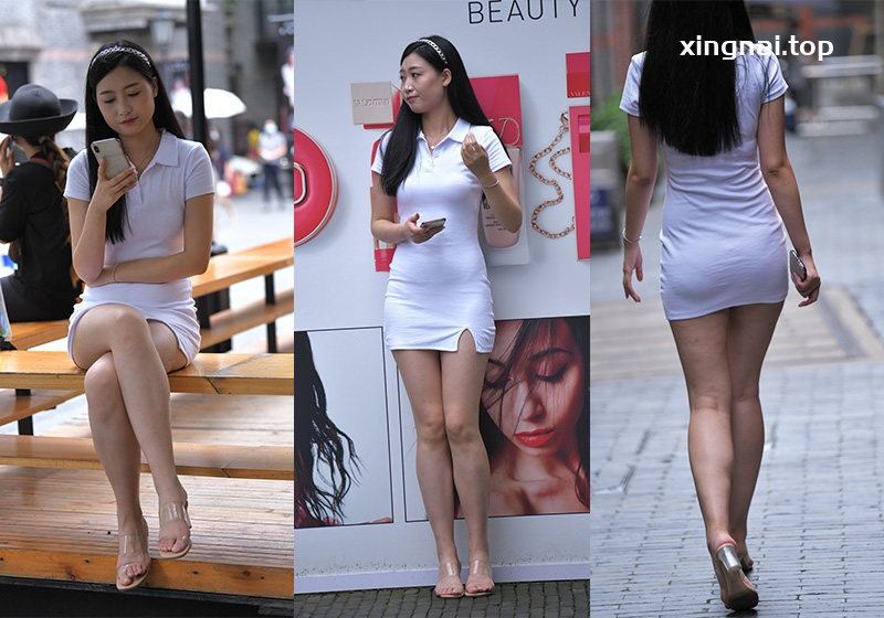 [街拍]M879.白裙女子[图片/5.52G]