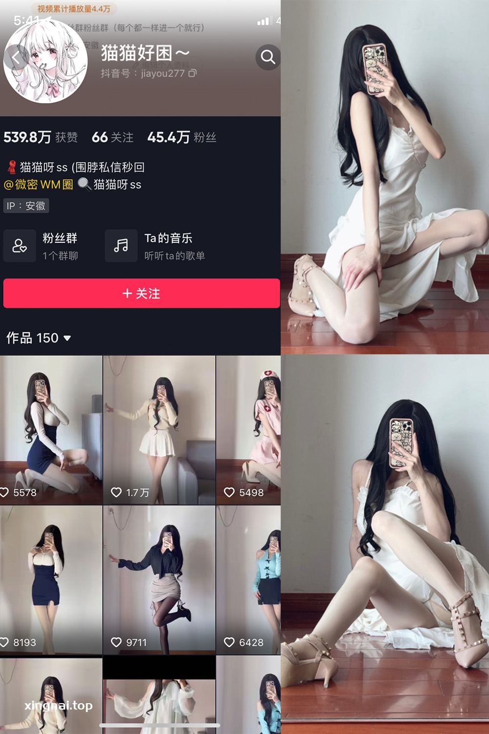 抖音 猫猫好困 微密圈  NO.024期 【9P】最新至：2023.6.18