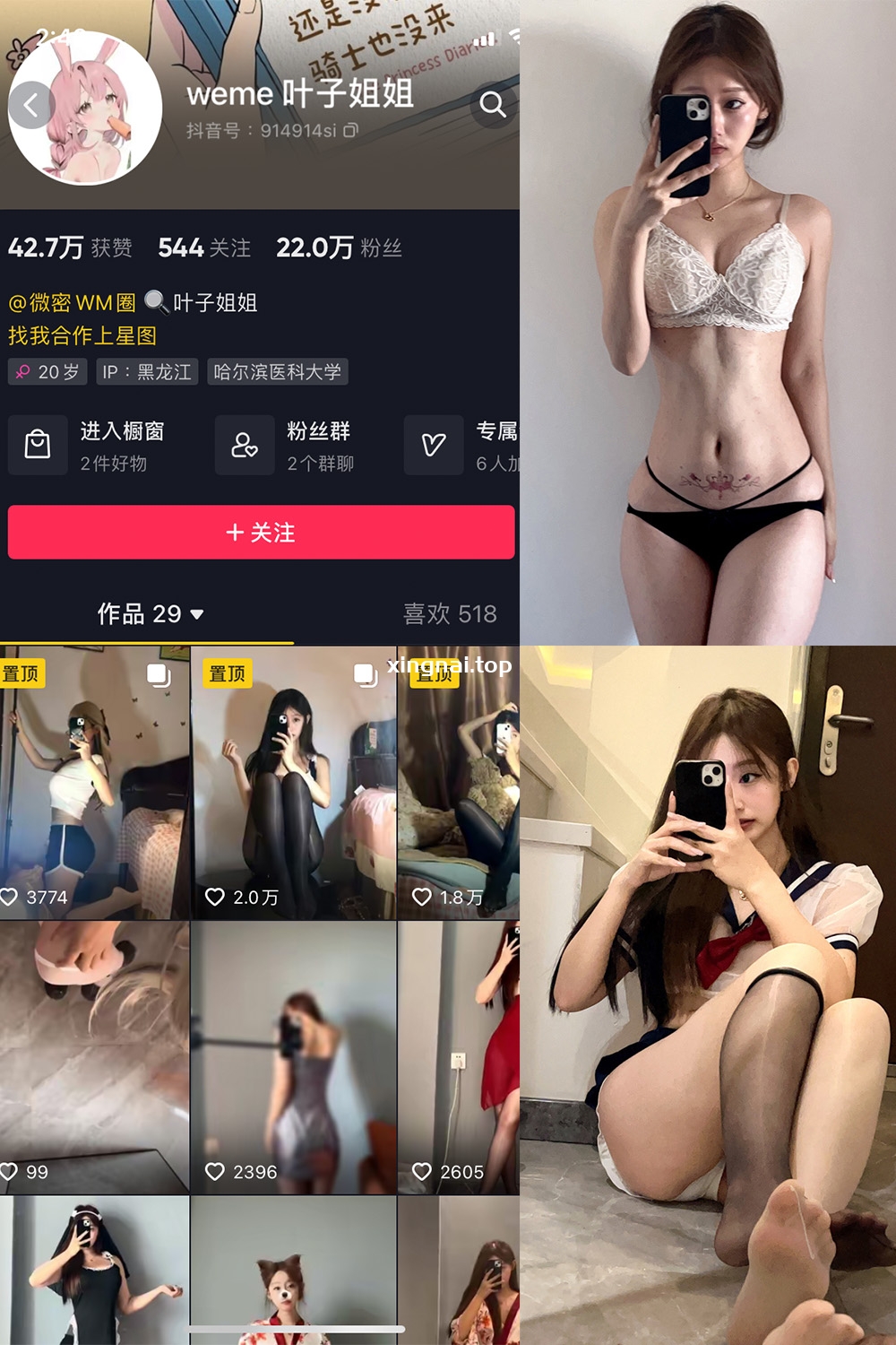 抖音 叶子姐姐 微密圈  NO.003期 【38P】