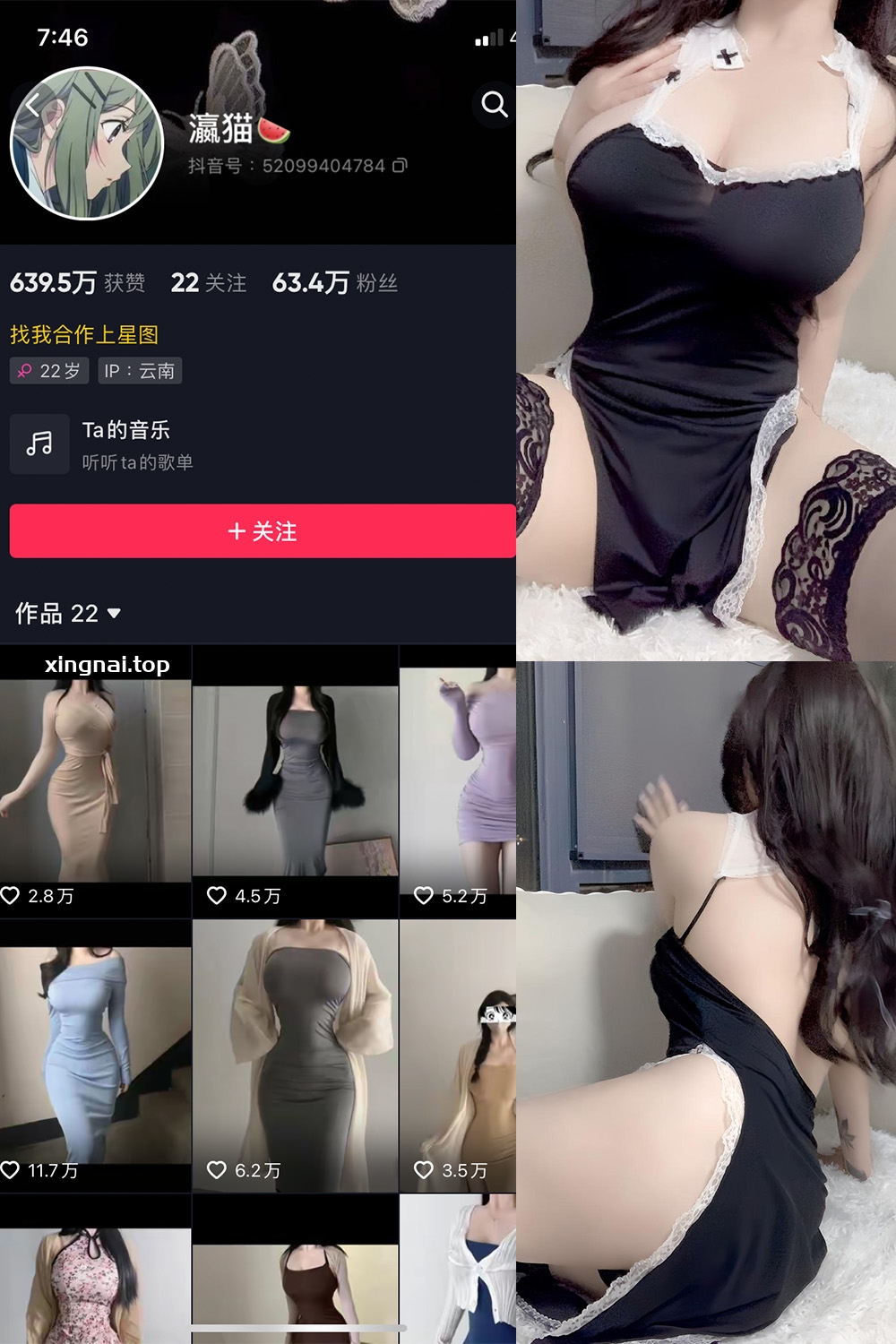 抖音 瀛猫 微密圈  NO.043期 【13P】最新至：2024.4.6