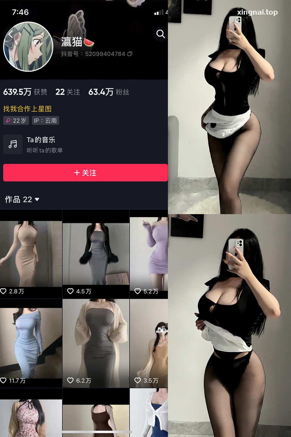 抖音 瀛猫 微密圈  NO.016期 【5P1V】最新至：2023.8.8